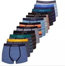 Image of Paul Smith 3 Pack Organic Cotton Boxers Sizes S-2XL RRP