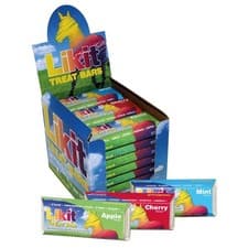 Image of LIKIT TREAT BAR 90G, HORSE & PONY TREATS, CHERRY MINT APPLE *FREE POSTAGE*