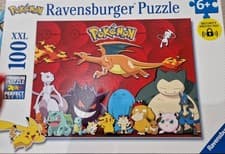 Image of Ravensburger POKEMON XXL 100 Piece Jigsaw Puzzle, Excellent Condition, Boxed
