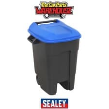 Image of Sealey BM100B Refuse/Wheelie Bin 100L - Blue
