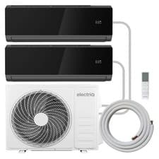 Image of electriQ iQool Multi-Split 2 x 9000 BTU Smart Wall Mounted Split iQool-2MS9K9KB