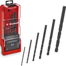 Image of Einhell 6 Piece HSS-R Drill Bit Set