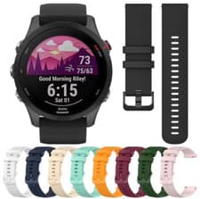 Image of 18mm/20mm Silicone Wristband Watch Band Strap Replacement For Garmin Smart Watch