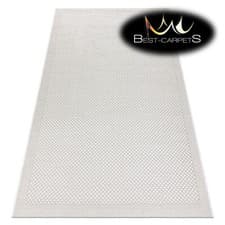 Image of MODERN original SISAL RUG 'BOHO' Frame light beige hard-wearing EASY to CLEAN