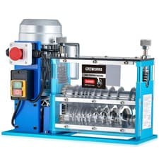 Image of CREWORKS Electric Wire Stripping Machine 1.5-40mm 11 Channels Copper Stripper