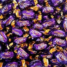 Image of CADBURY CHOCOLATE ECLAIRS Caramel Milk Choc Centre Toffee Retro Sweets