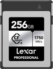 Image of Lexar 256GB Professional SILVER CFexpress Type B Memory Card