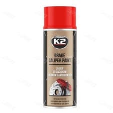 Image of K2 BRAKE CALIPER PAINT RED HIGH GLOSS Heat 260°C Resistant Spray Lacquer - 400mL