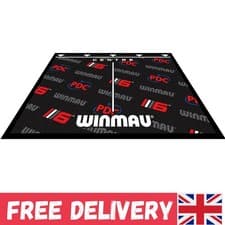 Image of Durable PVC Dart Mat - Enhances Play and Protects Floors Around the Dartboard