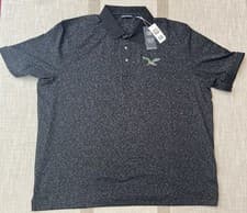 Image of Cutter And Buck Philadelphia Eagles Advantage Tri-Blend SpaceDye Polo XXXL NWT
