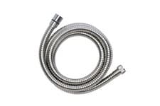 Image of Croydex 1.75m Reinforced Stainless Steel Shower Hose Chrome Bathroom Pipe