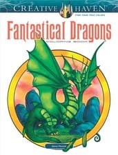 Image of Creative Haven Fantastical Dragons Coloring Book: Relax & Find Paperback