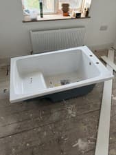 Image of Armitage Shanks Single Ended Rectangular Bath 1200mm x 750mm - 2 Tap Holes