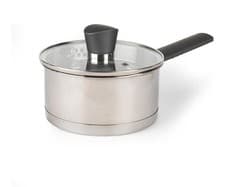 Image of Russell Hobbs Saucepan Pouring Lip 16cm Stainless Steel Excellence Collection