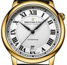Image of Mens Dreyfuss Co 1925 Automatic Watch DGS00150/01 (Swiss Hand made watch)
