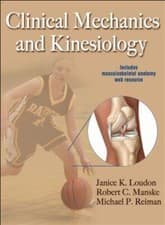 Image of Clinical Mechanics and Kinesiology with Web Resource by Janice K Loudon: New