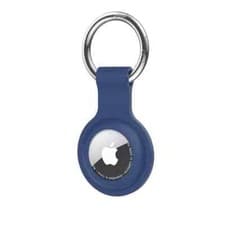 Image of Apple AirTag Keyring Silicone Loop Holder Carry Case Keychain Pet Air Tag