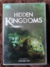 Image of BBC Earth - Hidden Kingdoms (DVD) Stephen Fry BRAND NEW FACTORY SEALED FREEPOST