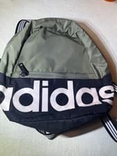 Image of adidas Core Logo Backpack – Black/White/Grey – Classic Essentials
