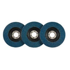 Image of Draper Zirconium Oxide Flap Discs, 115 x 22.23mm, 40 Grit (Pack of 10) 84096