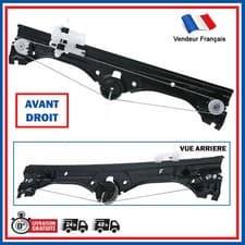 Image of Front Right Passenger Window Regulator for Fiat 500 500 C and Abarth 595 695