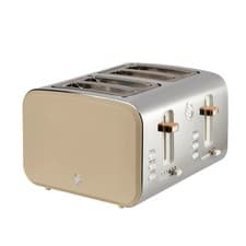 Image of Swan ST14620OAT Nordic 4 Slice Toaster with 6 Browning Levels,