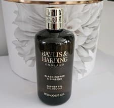 Image of Baylis & Harding Black Pepper & Ginseng Shower Gel 300ml New