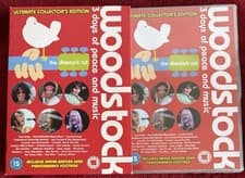 Image of WOODSTOCK Ultimate Collector's Edition DVD 4 Disc NEW & SEALED w Card Box  