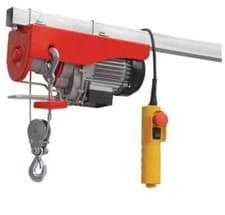 Image of Hilka Electric Hoist 500 KG Remote Control Lifting Scaffold Pulley Winch Crane