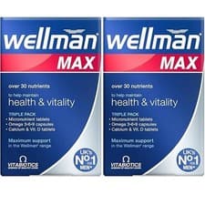 Image of Vitabiotics Wellman Max formula 84 Tablets || Pack 2