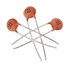 Image of 100 Pcs Radial Leads Ceramic Disc Capacitors 0.022uF 50V