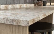 Image of Beige Sandstone Rounded Edge Laminate Kitchen Worktops