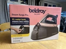 Image of Beldray 2400W Steam Station Iron - Rose Gold - Brand New/Box Damage