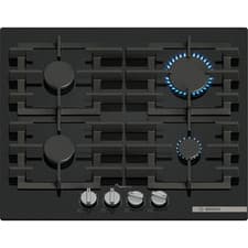 Image of Bosch Series 6 PPP6A6I40 59cm Gas & electric Hob - Black