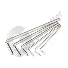 Image of L-Type Double-End Screwdriver Hex Wrench Imperial Extended Allen Flat Spanner
