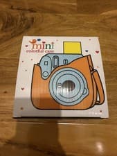 Image of Camera Case for Fujifilm Mini Instax Square SQ6 + Strap Leather in Blush Gold