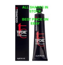 Image of GOLDWELL TOPCHIC TUBES 60ML - Permanent Hair Colour -ALL SHADES