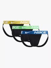Image of MENS NIKE DRI-FIT ESSENTIAL MICRO JOCK STRAP 3 PACK BOXERS UK M,L,XL NEW