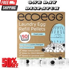 Image of Ecoegg Laundry Egg Refill Pellets, 50 Wash Fresh Linen