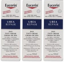 Image of Eucerin Urea Repair Day Face Cream 50ml X 3