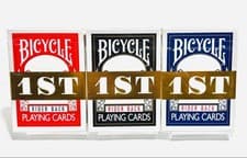 Image of Bicycle 1ST Rider Back 3 Set Metalluxe Blue Red Black Chris Ramsay