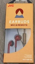 Image of JVC HA-F19M-RB Wired Earphones with Mic & Remote – New Open Box