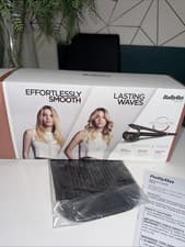 Image of BaByliss 2662U Smooth and Wave Curl Hair Styler Black Rose/Gold