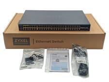 Image of New Zyxel 48x 1G RJ45 PoE+ 4x Combo 2x 1G SFP Smart Managed Switch GS1920-48HPV2