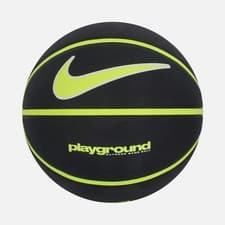 Image of Nike Playground Outdoor Game Basketball [Black/Volt]
