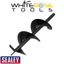 Image of Sealey Earth Auger Drill Garden Spiral Drill 250mm