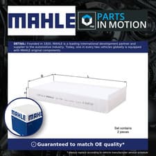 Image of Pollen / Cabin Filter LA1156/S Mahle 64116823724 64116835404 64119321876 Quality