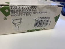 Image of 100x WAGO 2002-800 Empty Plug Unpopulated, Terminal Blocks
