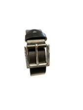 Image of Mens Leather Belts Jeans Trousers Chinos Casual Belt Real Metal Buckle Bonded