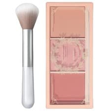 Image of 3-in-1 Matte Powder Blush Palette - Long-Lasting Glow for All Skin Tones